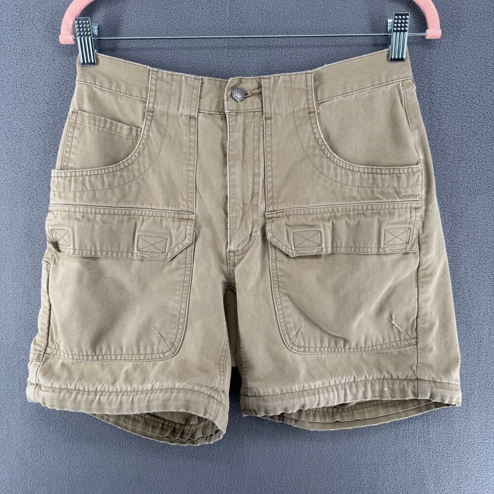 Vintage REI Co op Convertible Cargo Shorts Mens 30 Tan - No Legs - Shorts Only‎